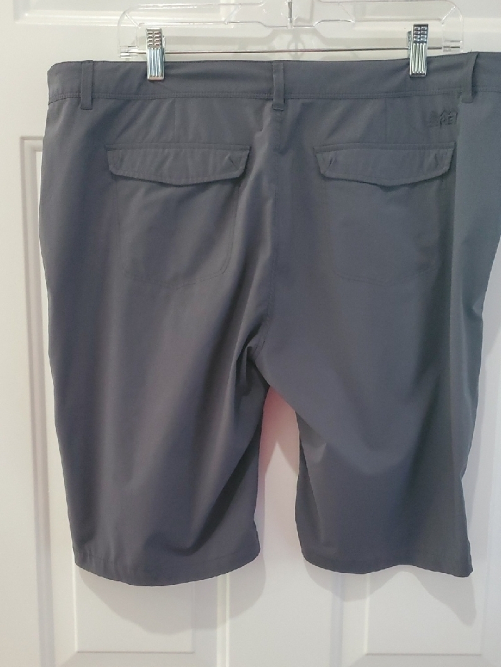 REI Women's Charcoal Gray Bermuda Shorts - Picture 9 of 12